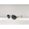 Arc De Triomphe Retro Oval Metal Women's Sunglasses: Stylish UV Protection