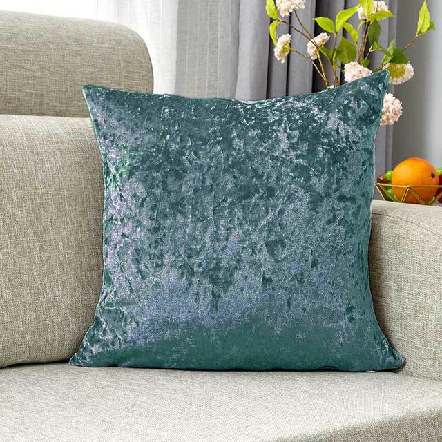 Ice Velvet Throw Pillow Cushion Cover Sofa Pillow Cushion Velvet Bedside Cushion Cover