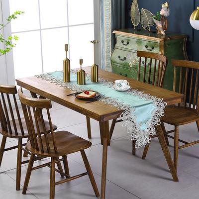 Tovaglia da ricamo in tessuto europeo transfrontaliero, tovaglia da tè, tovaglia da tavolo, bandiera da tavolo, tovaglia con copertura cava, runner da tavolo