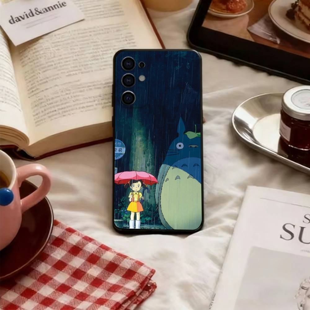 

My Neighbor Totoro Phone Case Soft black For Samsung S25,S24,S21,S22,S23,S30,Ultra,S20,Plus,Fe,Lite Samsung S30Ultra5G