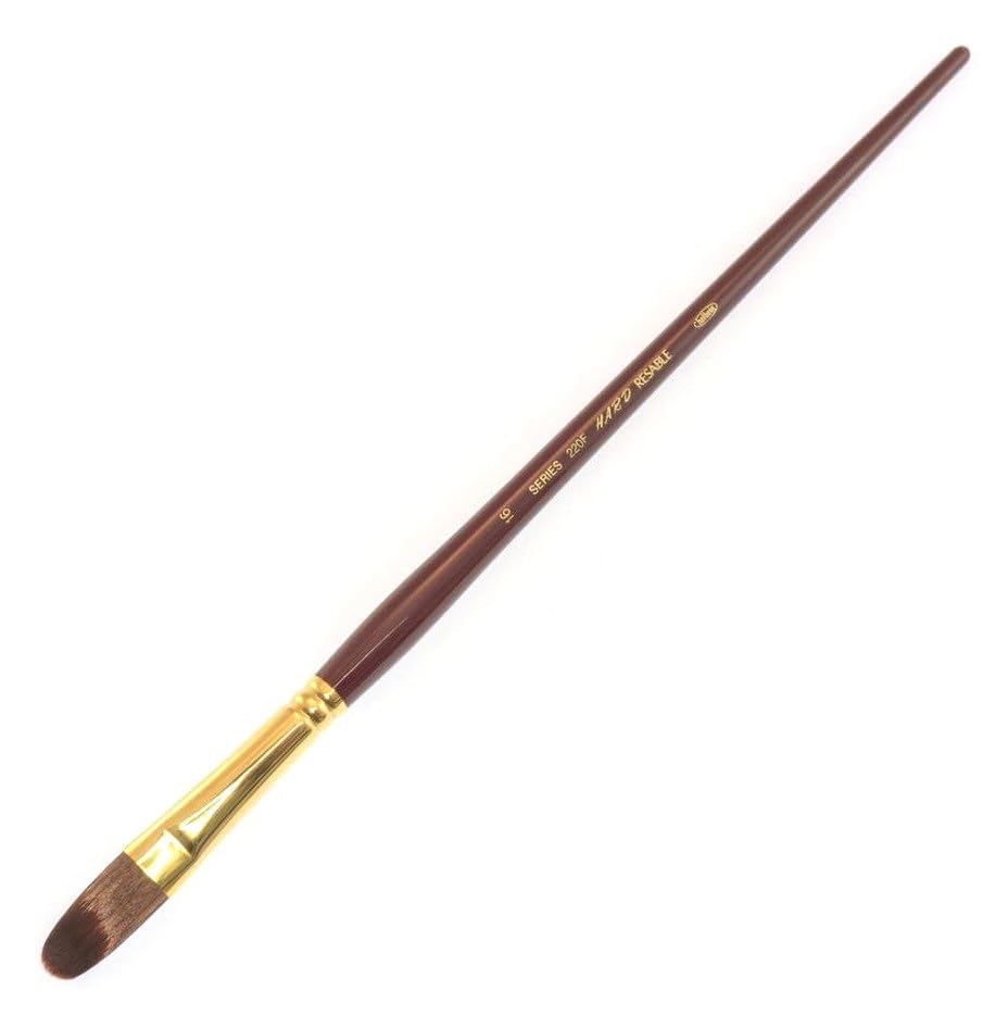 

Holbein Paint Brush Hard Resable 220F Filbert 16 105719 Oil/Acrylic No.