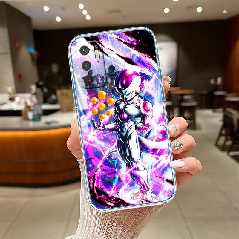 RE24 Dragon Ball Freeza Transparent Phone Case for Motorola Moto G7 G8 G9 G84 G85 G73 G24 G15 Z2 Play Power Plus