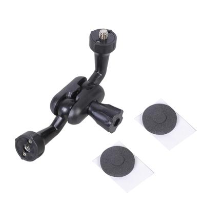 Plastic Metal Camera Screw Converter Rotatable Mounting Stand for Tripods Microphones Action Cameras 12cm