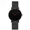 Japan Quartz Movement High Quality  Women Steel Mesh Rose Gold Waterproof Ladies Watch