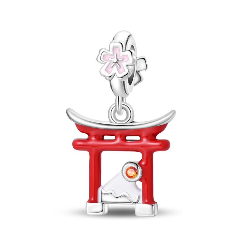 925  Silver Shiny Love Bear Rabbit Butterfly Cat Beads Suitable for Al Bracelet Pendant Women's Jewelry