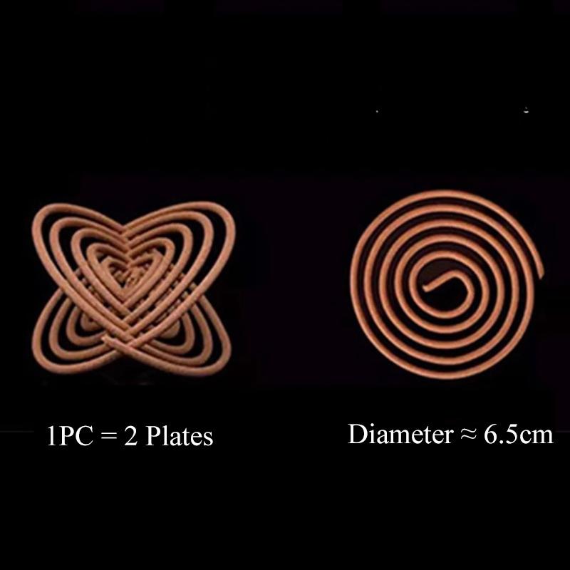 120 Plate/box Natural Sandalwood Lavender Coil Incense Aromatherapy Buddha Yoga Incense Indoor Burning Home Fragrance