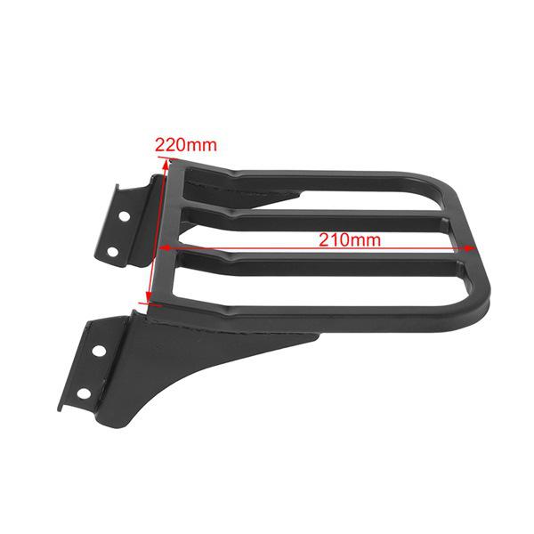 Custom Rear Luggage Rack for Harley Sportster & Dyna Fat Boy