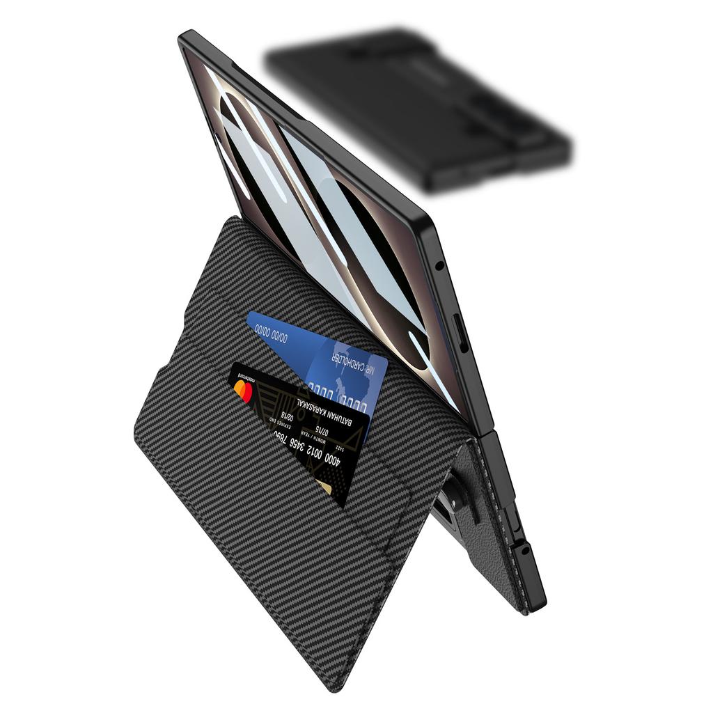 New Samsung ZFold8Ultra Phone Case Flip Wallet Leather Case Personalized Pen Slot Leather Case