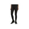 Adidas Solid Color Comfortable Casual Mid Waist Knitted Sports Pants Women Bottoms Black CX5309