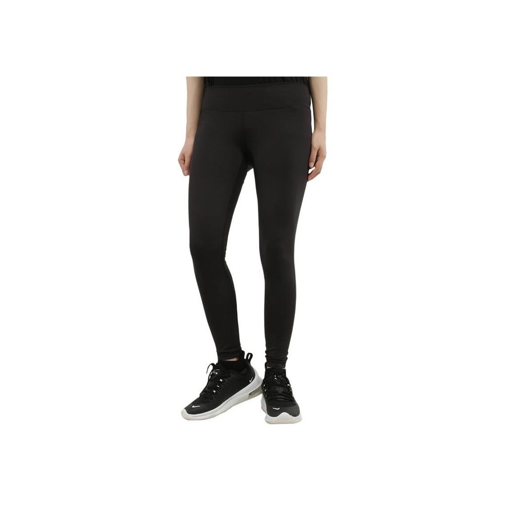 Adidas Solid Color Comfortable Casual Mid Waist Knitted Sports Pants Women Bottoms Black CX5309