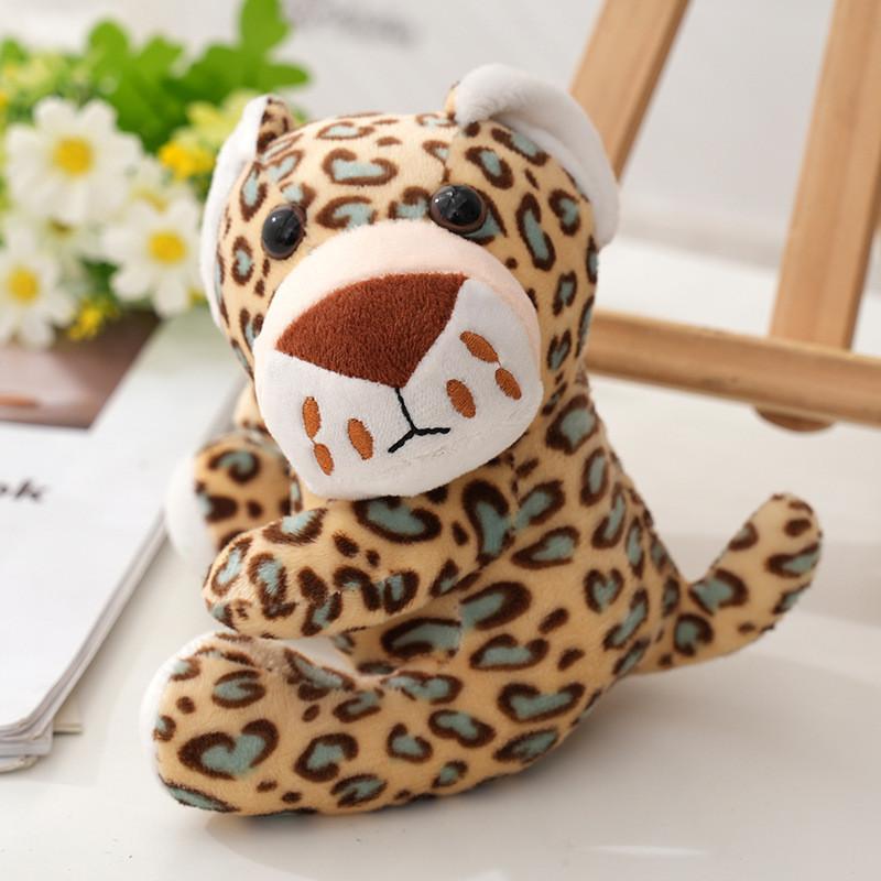 Cute Jungle Animal Plush Keychain Adorable Cartoon Backpack Accessory Stuffed Toy