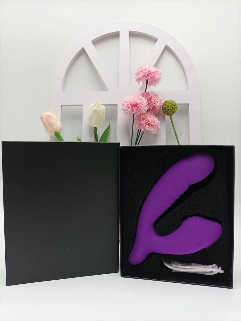 Shen Gong Bao Female Vibrator: Silicone Massage Stick for Couple's Orgasm and Stimulation.