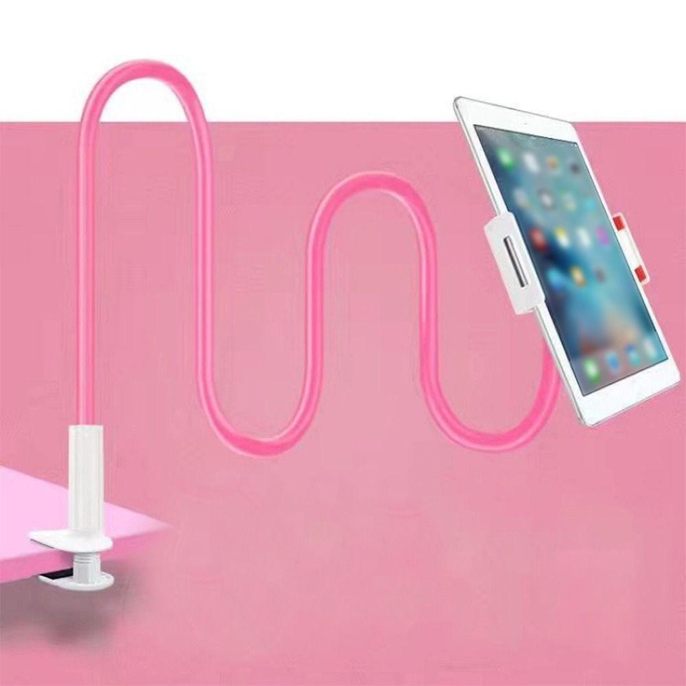 

Підставка для телефону Гнучка підставка для смартфонів Портативний кронштейн Кронштейн для ліжка Настільний кронштейн Тримач для мобільного телефону рожевий