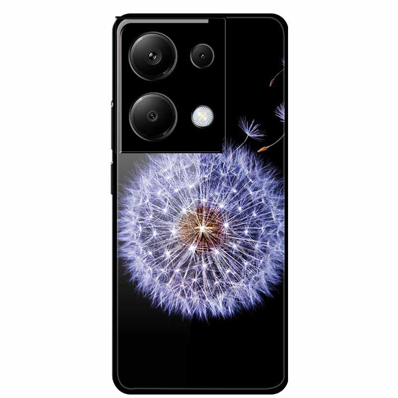 Redmi NOTE 13 PRO 4G Case with Tempered Glass & Aesthetic Color Painting