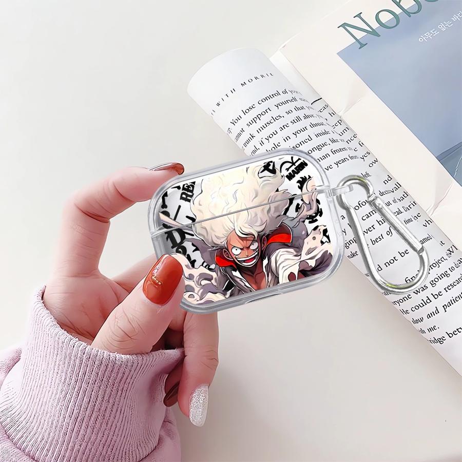 

Anime Ones Pieces Luffys Case For Airpods 2 Pro3 Pro Pro2 4 1 3 Clear Earphone Cases Cover Airpods Pro 2