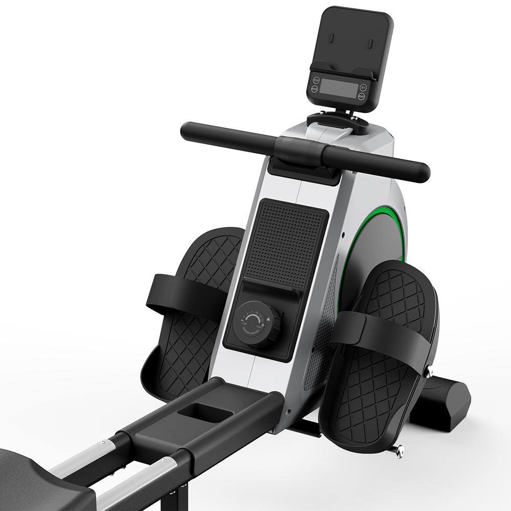 Rowing Machine,16-Level Resistance,With Digital Display,XL Soft Seat,Indoor Silent Rowing Machine Black QK530