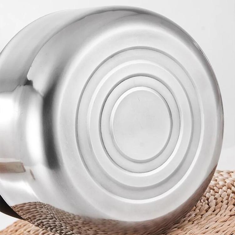 Edelstahl Pfeifenkessel für Induktionsherd Zuhause Klassischer Klavierklang Singender Topf ohne Magnetische Hitze, Fassungsvermögen:1L