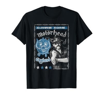 Motörhead – Lemmy Collage Blue T-shirt