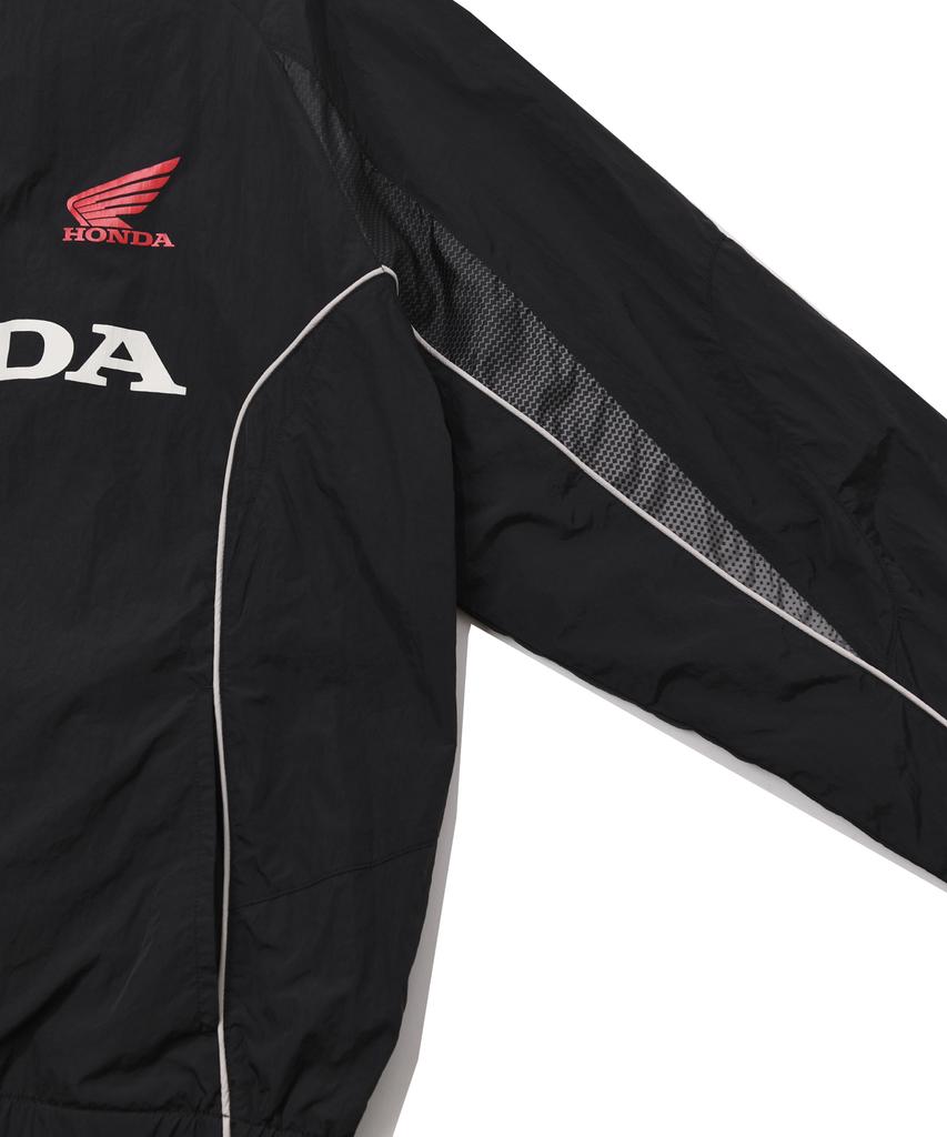 Phyps Motorcycle Track Zip Up Jacket Black