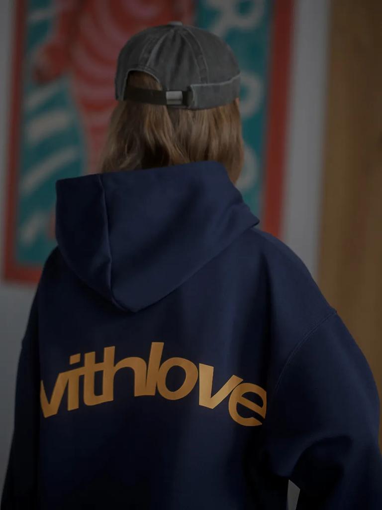 S láskou Tištěná mikina s kapucí Pánská Dámská Pár Mikina Oversized Harajuku Streetwear Tepláková souprava Dámské Pánské Oblečení