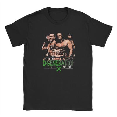 Dx D Generation X Wrestling Cotton T-Shirt For Couple Summer  Classic T-Shirts O-Neck Fashion Tee Shirt Oversize Printed Tops