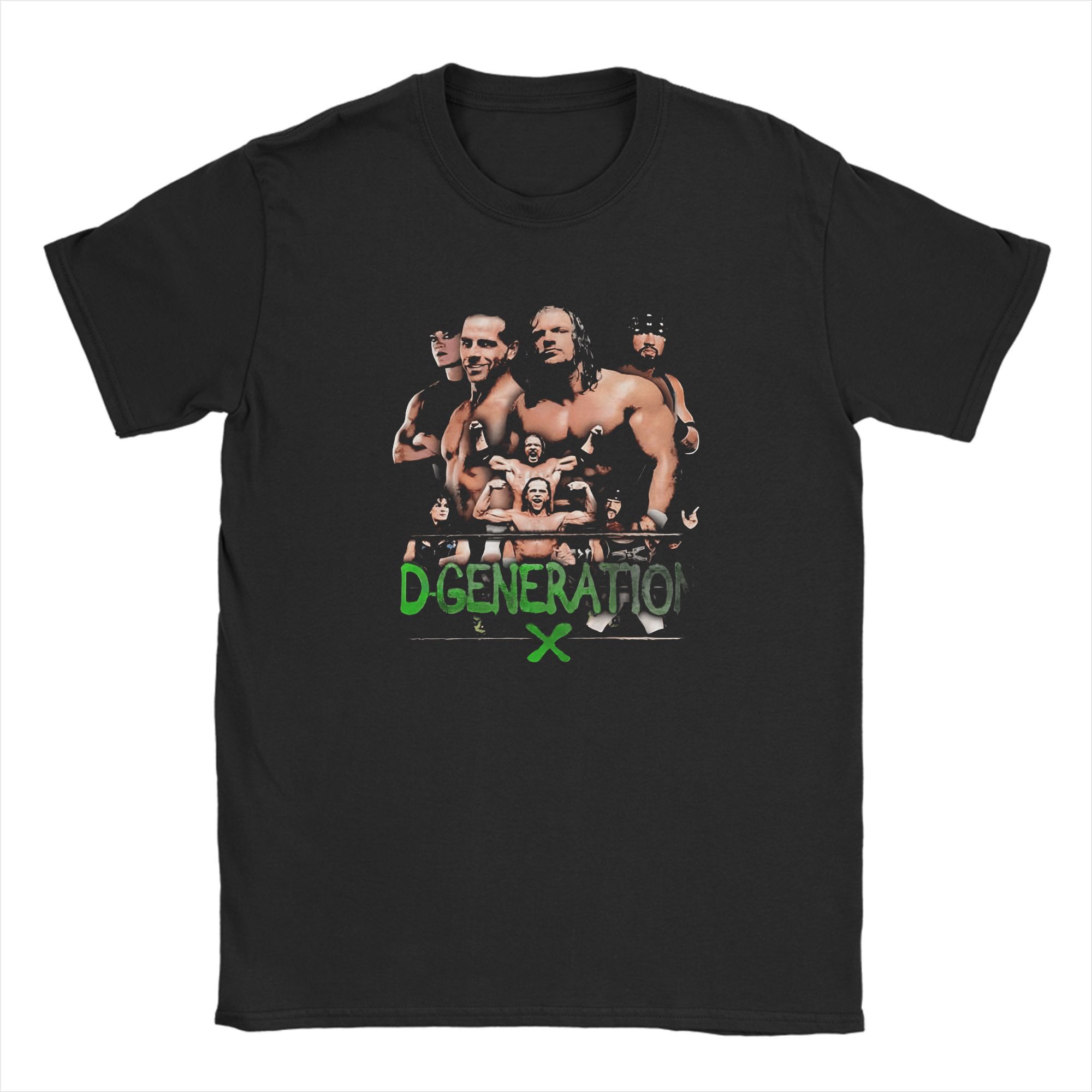 

Dx D Generation X Wrestling Cotton T-Shirt For Couple Summer Classic T-Shirts O-Neck Fashion Tee Shirt Oversize Printed Tops M