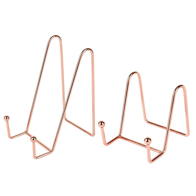 Suporte de metal para livros, multifuncional, requintado, estante de leitura, suporte para livros de documentos, suporte para leitura, suporte simples para exibição de arte