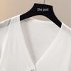 Tachi Women's Ice Silk Batwing V-Neck Cardigan