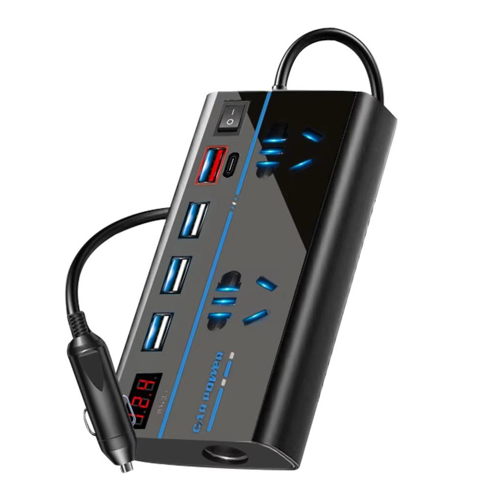 Universal Car Inverter DC 12V/24V To 220V Car Converter Socket Car Power Converter For Cars/trucks