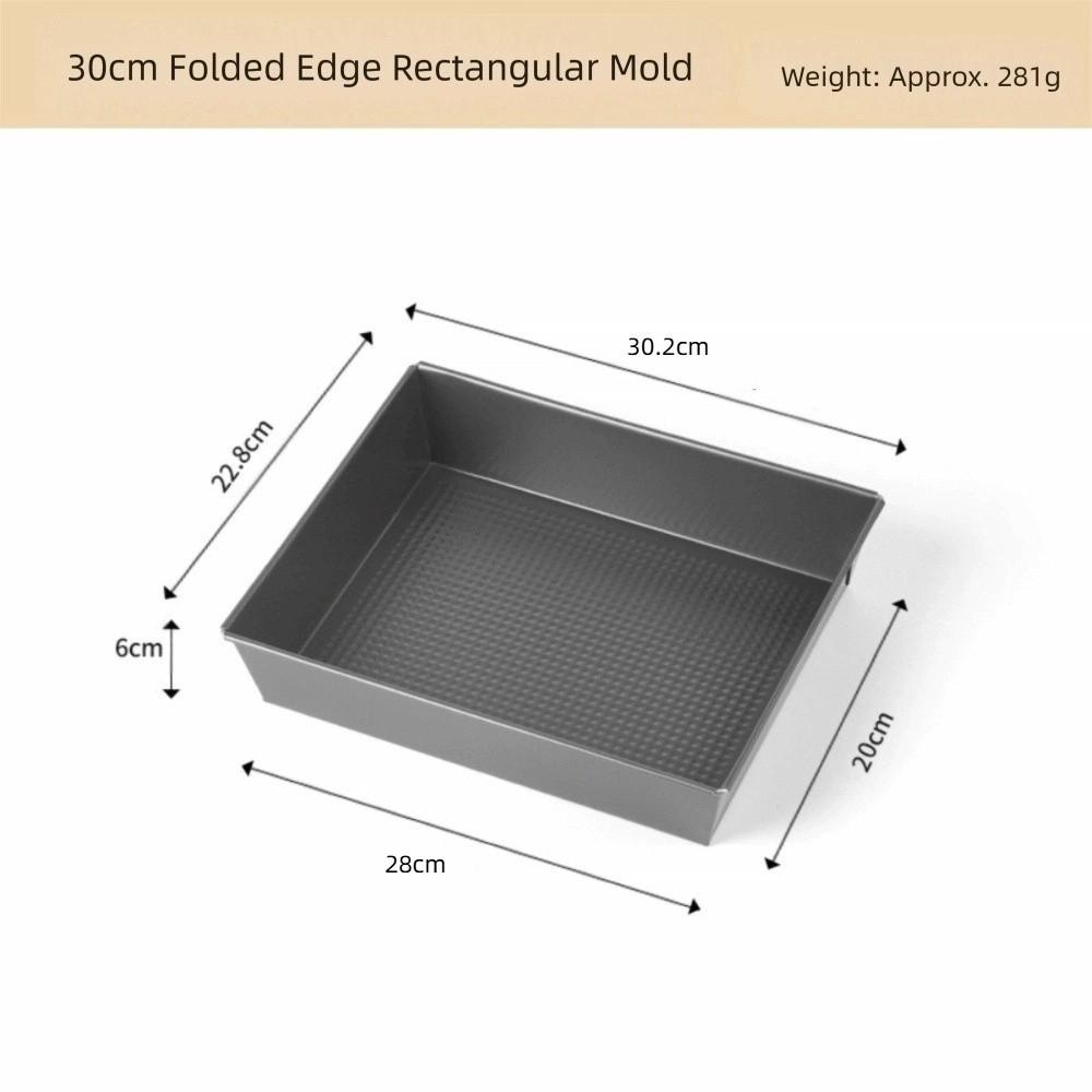 Thickened Carbon Steel Rectangle Loaf Pan Multi-Purpose Baking Tools Toast Box NonStick Toast Mold Home Kitchen