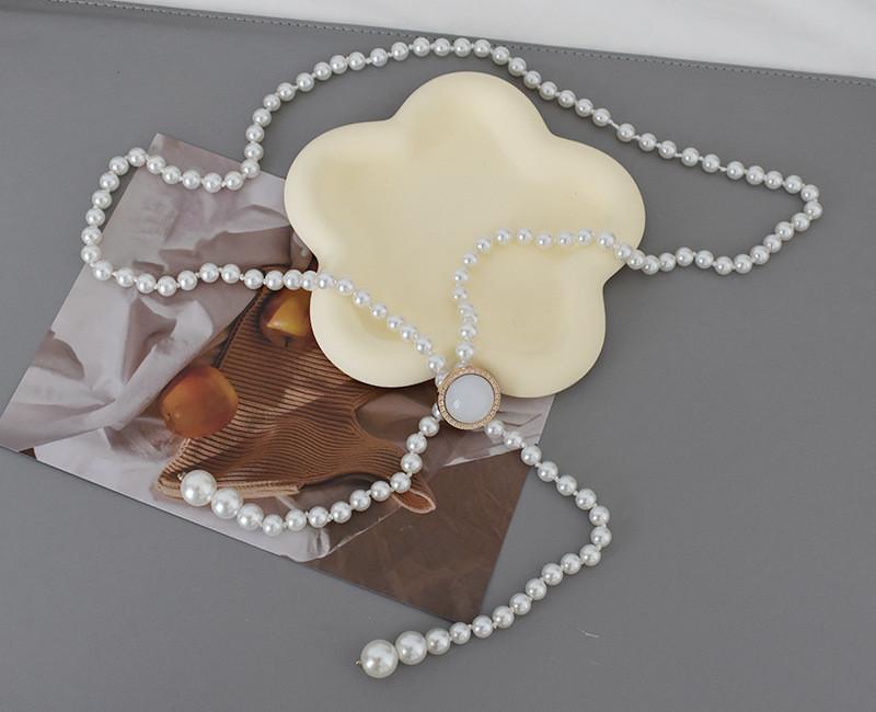 

Sophisticated Pearl White Waist Belt For Women Ideal For Enhancing Dress And Styles Sweater золотой