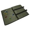 Fishing Unhooking Mat Carp Unhooking Mat 3-Fold Landing Mat with Baiting Needle Foldable Padded Outdoor Fishing Tool