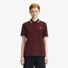 FRED PERRY [G3600] Twin Tip Fred Perry Shirt - Oxblood/Ecru Afpf2613600-597