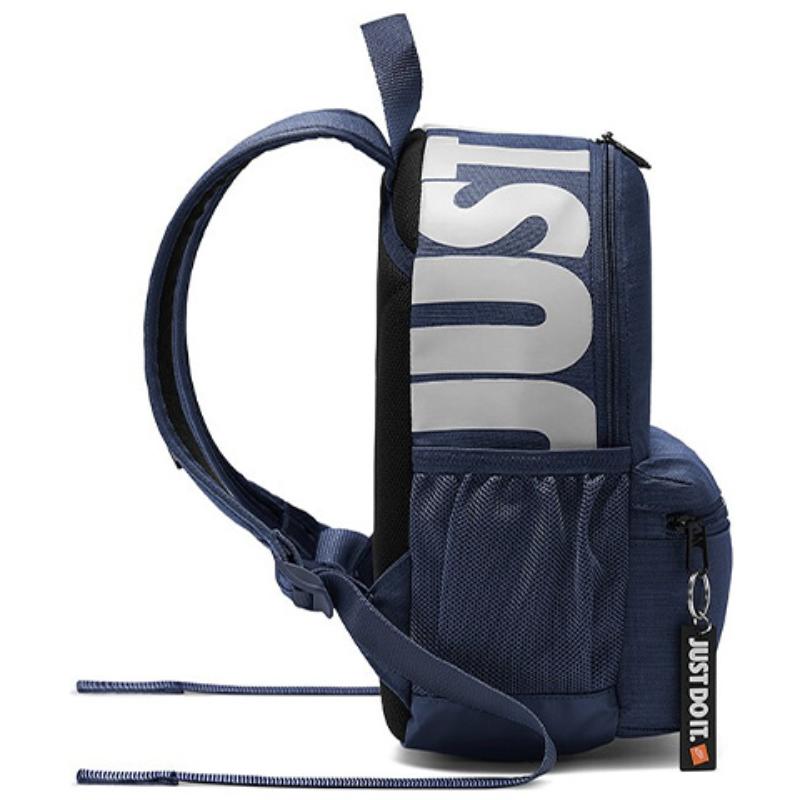 Nike Fabric Backpack Mini Men's Navy Blue Lightweight Casual BA5559-411