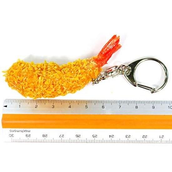 Coconut Accessories Every Time You See It Your Stomach Growls Fried Shrimp Food Sample Keychain Cute Interesting Souvenir Gift 251OK