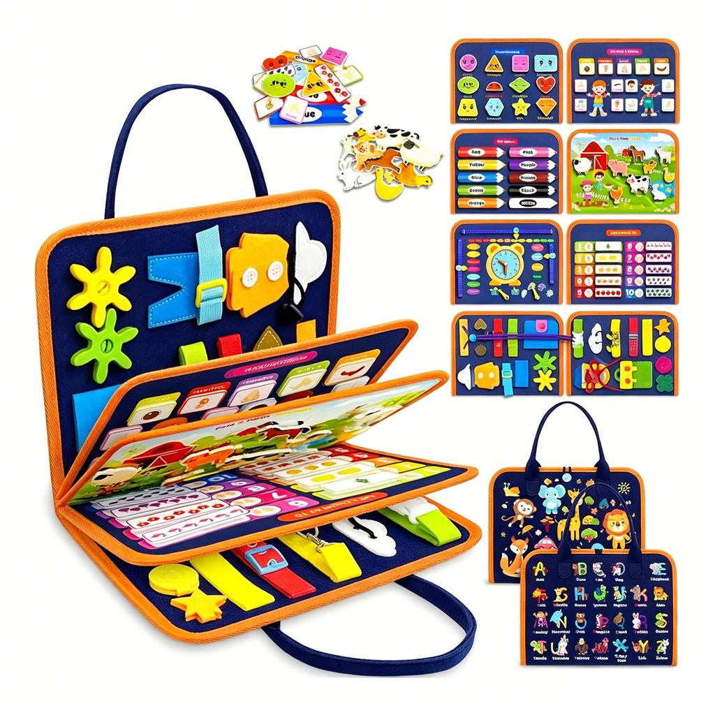 Lerntafel für Kleinkinder Aktivitätsbuch für die Früherziehung