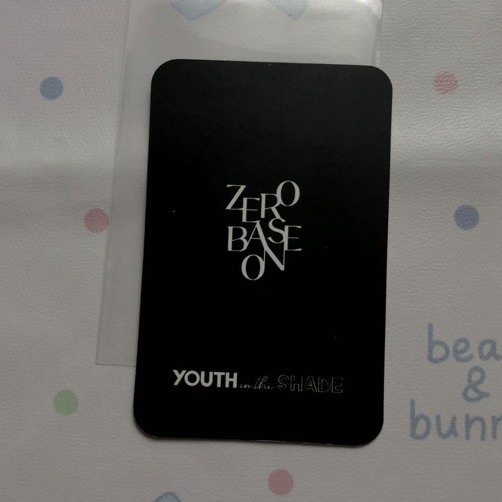 [USED] ZEROBASEONE Han Yujin ZB1 2nd week Sanok Zebewan trading card