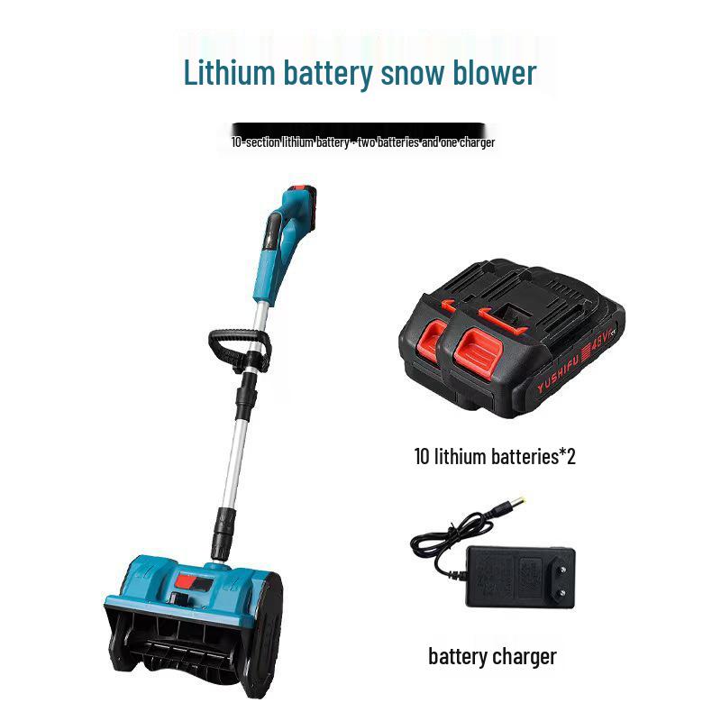 Portable Multifunctional Lithium Battery Snow Blower with Folding Shovel
