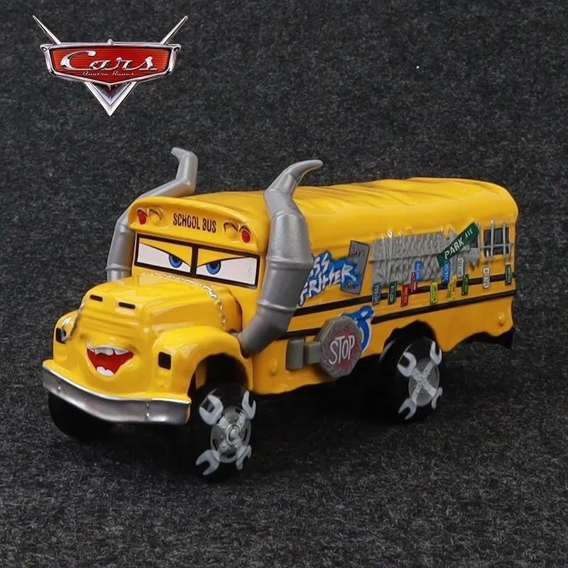 Racing Alloy Bull King School Bus Model Toy for Kids