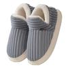 Comfort Plus Velvet Cotton Slippers with Heel Cover - Cozy Indoor Winter Footwear for Couples