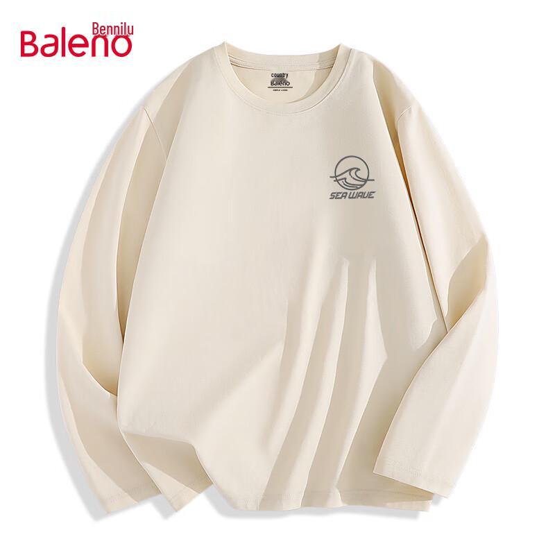 Baleno Unisex Heavyweight Pure Cotton Long Sleeve T-Shirt 2XL