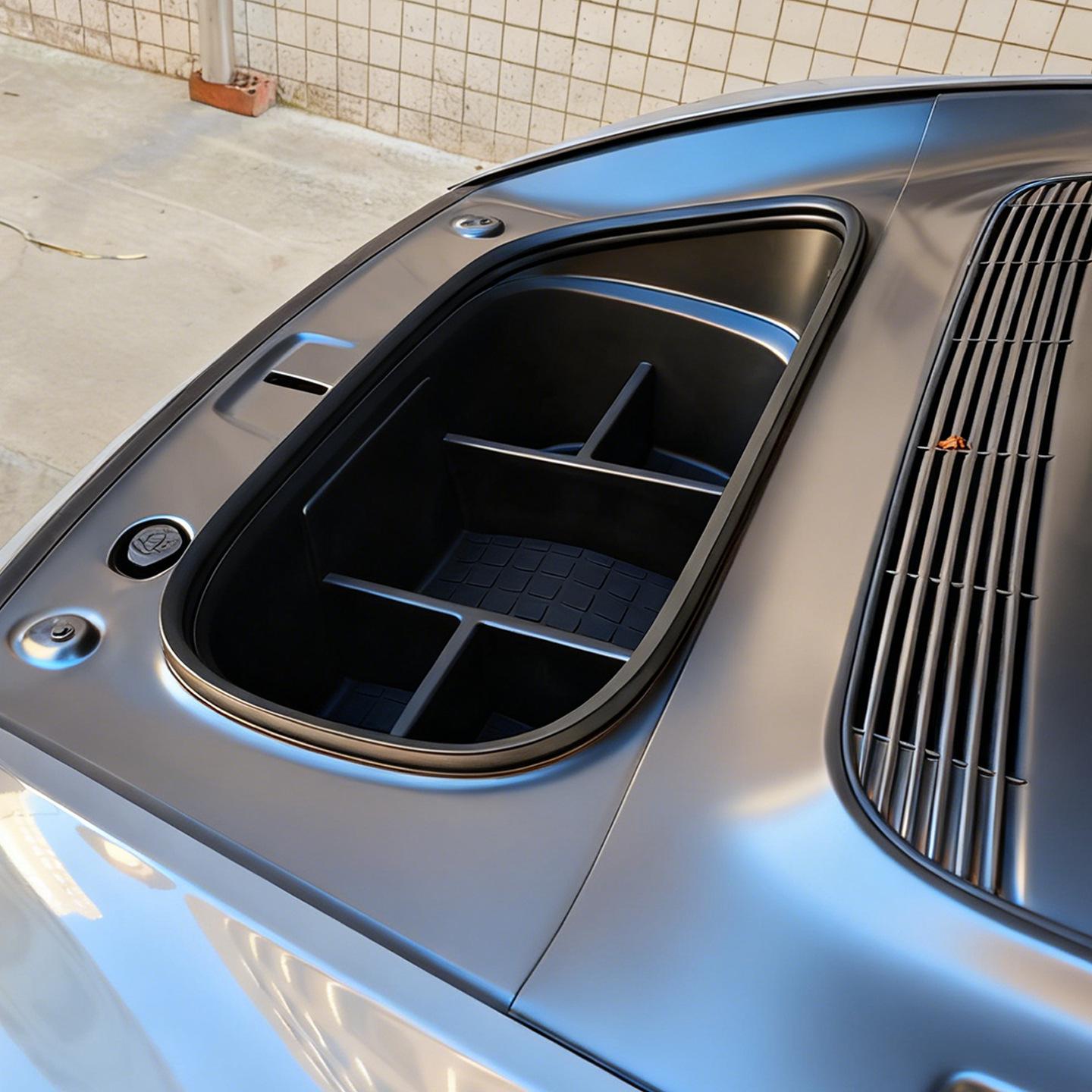 Upgraded Front Trunk Storage Box with Dividers for Tesla Model Y/YL Interior