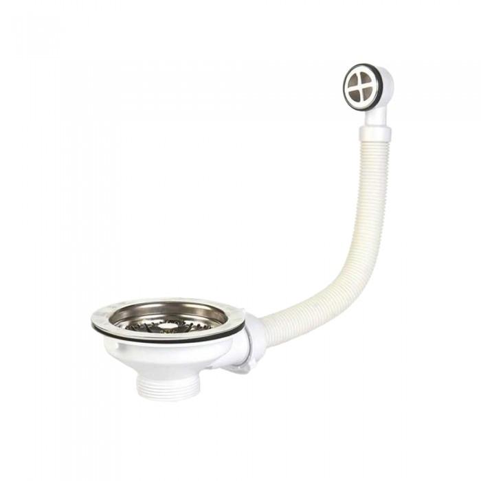 Securplumb Stainless Steel Basket Strainer With Overflow