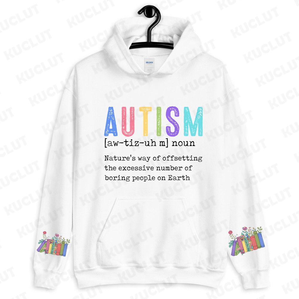 Autism Mom Hoodies Autism Awareness Hoodies Neurodivergent ADHD Sweatshirts Special Education Teacher Fashion Casual Hoodies