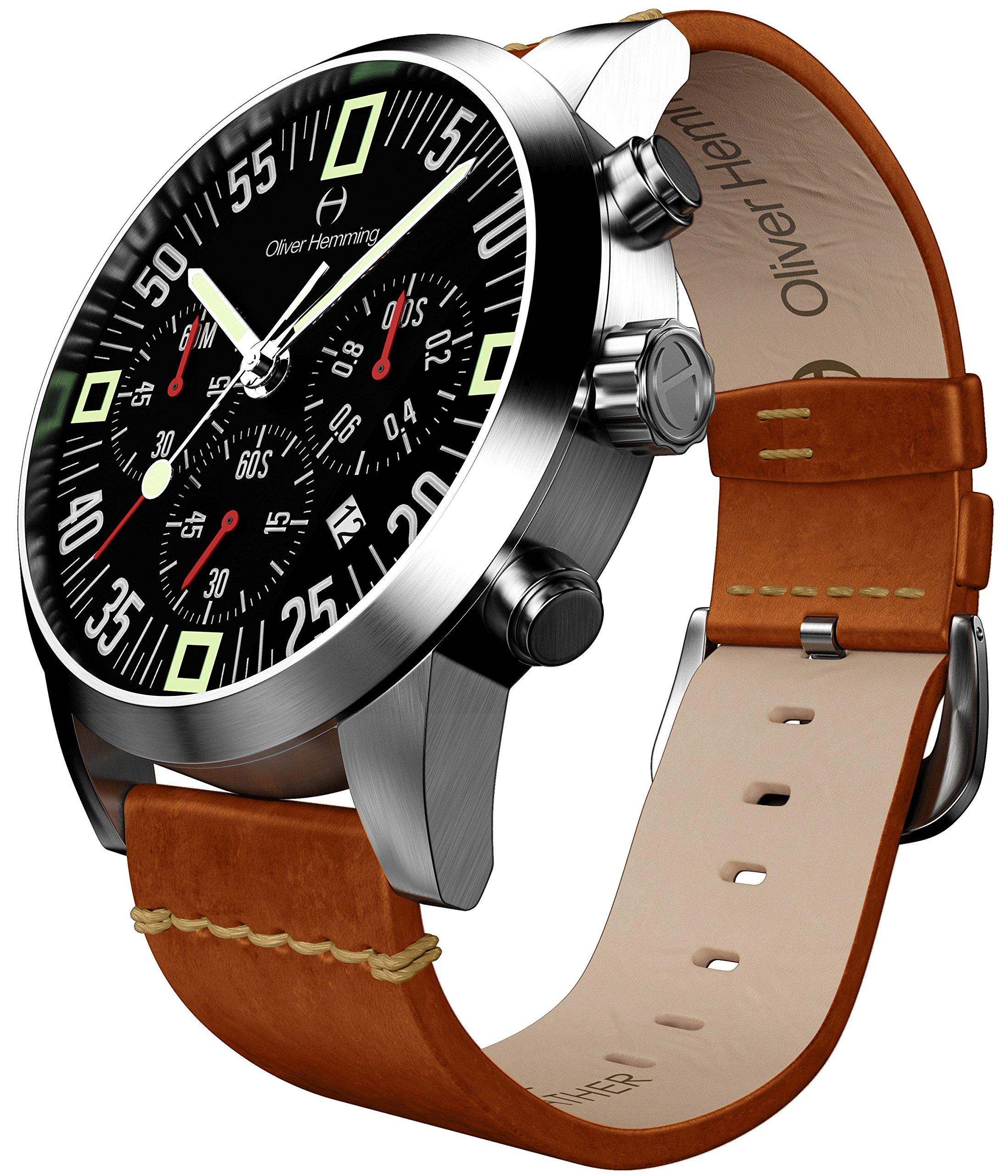 

Oliver Hemming Watch British Brand Japanese Quartz Chronograph WTC17SB80BVT [Item]