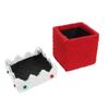 Household Xmas Children's Bombonera Christmas Eve Lint Christmas Gift Box Present Ribbon Xmas  Eve Gift Box