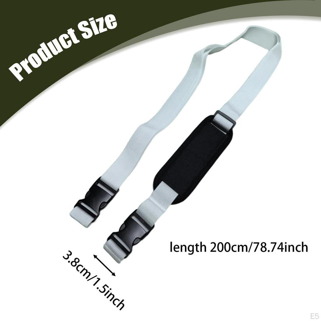 Regulowany pasek do noszenia krzesła plażowego, składany pasek na ramię na kemping, backpacking, piknik