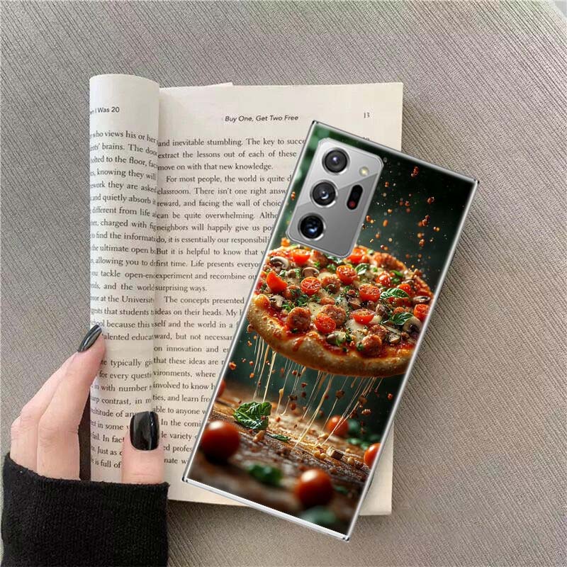 Food Fries Beer Cheese Sushi Cookie Phone Case for Samsung A17 A37 A57 A54 A14 A24 A34 A07 A04S A02S A12 A22 A32 A52S A16 A26 A3