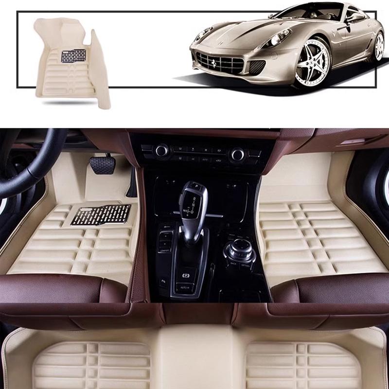 Car Floor Mat for Toyota RAV4 XA50 ~2024   Waterproof Leather Foot Inner Liner Carpet Pad  Cover Accessories