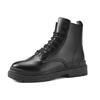 2025 Hot Selling Warm Short Boots High Top Men's Trendy Retro British PU Leather Boots Winter Shoes for Men Workwear Shoes